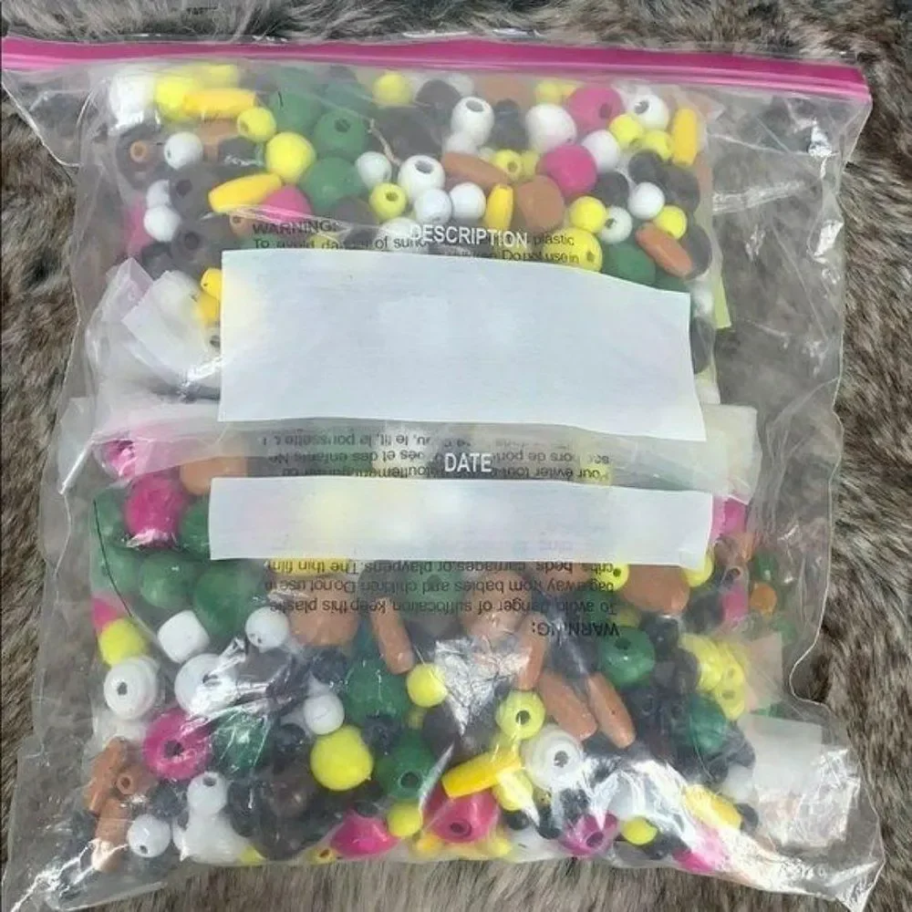 Craft Assorted Gallon Bag Bead‎ Lot